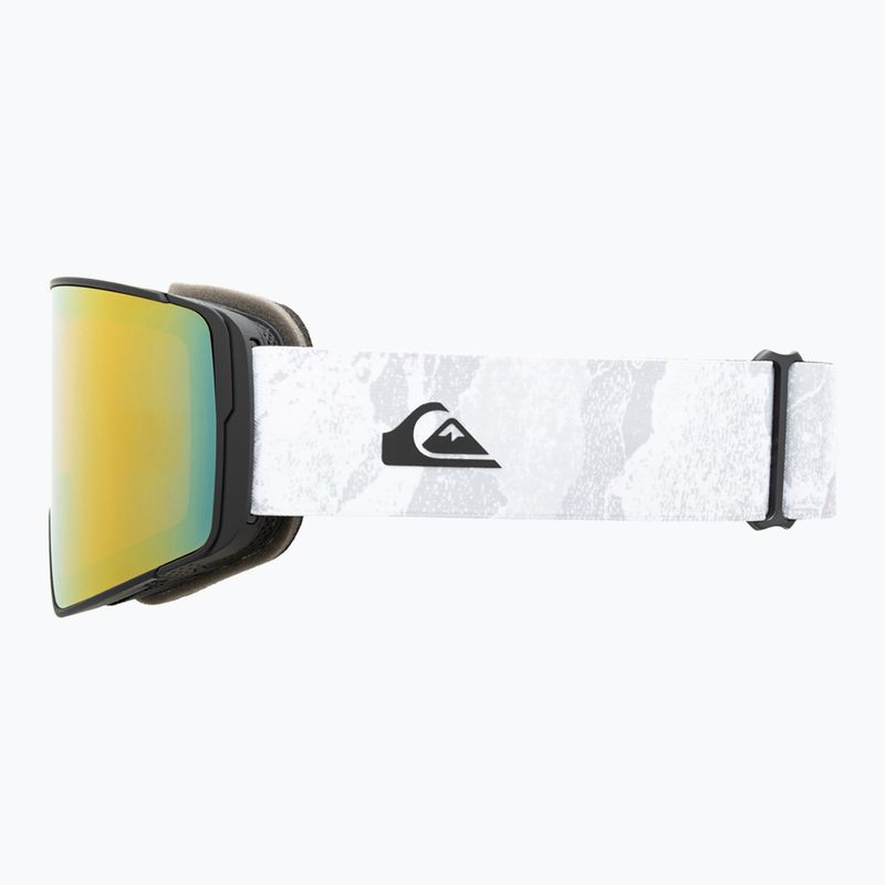 Quiksilver Storm MG Herren Snowboardbrille weiß camo/clux l lila mi 3