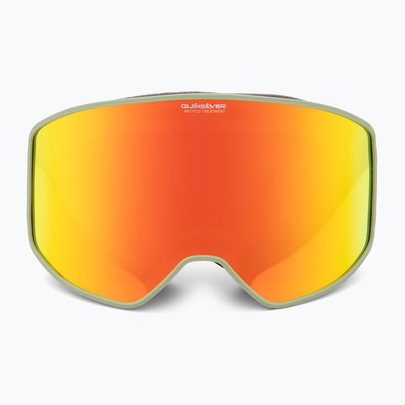 Snowboardbrille Quiksilver Storm sea spray/ red ml 2
