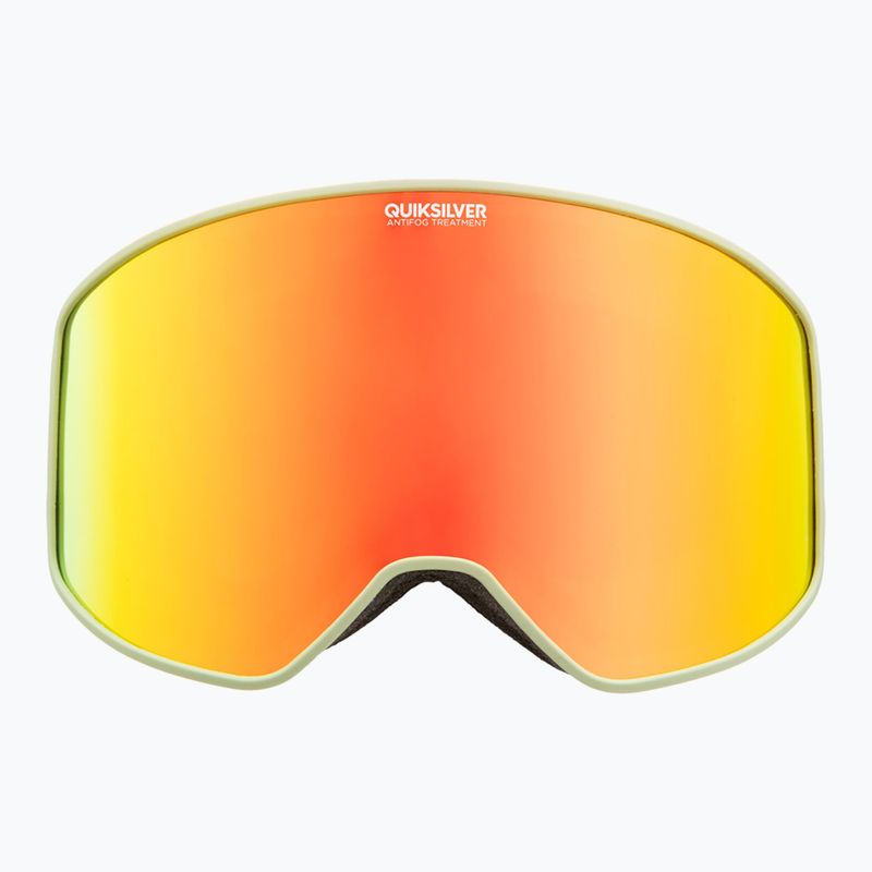 Snowboardbrille Quiksilver Storm sea spray/ red ml 5