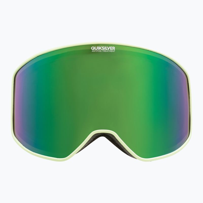 Quiksilver Storm schwarz Sellerie/grün ml Snowboardbrille 2