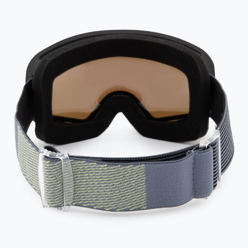 Snowboardbrille Kinder Quiksilver Shredder Boy flint stone/blue ml 2