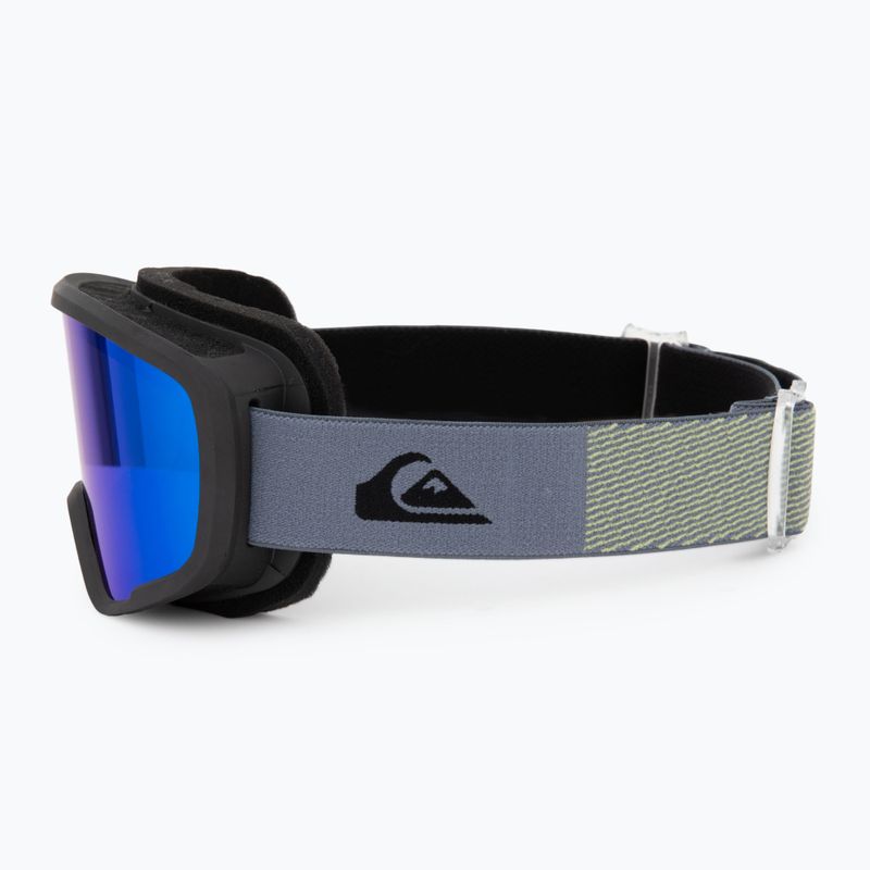 Snowboardbrille Kinder Quiksilver Shredder Boy flint stone/blue ml 4