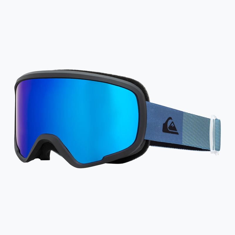 Snowboardbrille Kinder Quiksilver Shredder Boy flint stone/blue ml 5