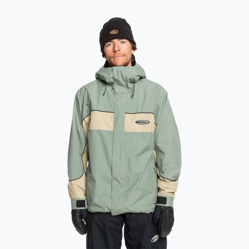 Snowboardjacke Herren Quiksilver High Altitude Gore-Tex sea spray