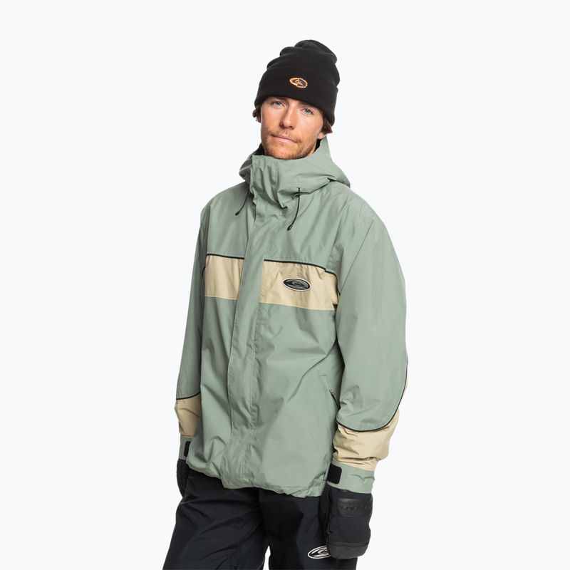 Snowboardjacke Herren Quiksilver High Altitude Gore-Tex sea spray 3