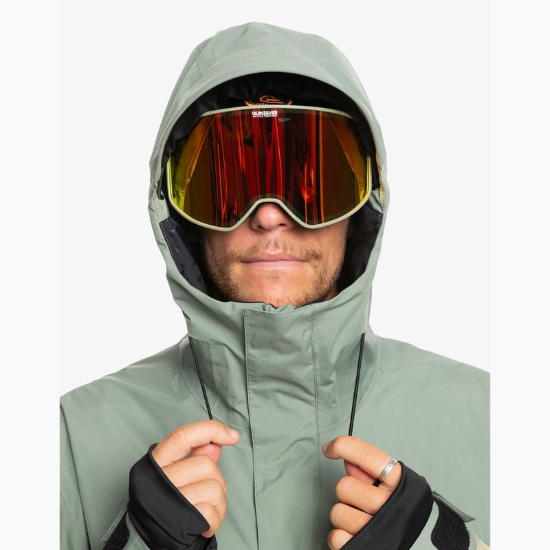 Snowboardjacke Herren Quiksilver High Altitude Gore-Tex sea spray 4