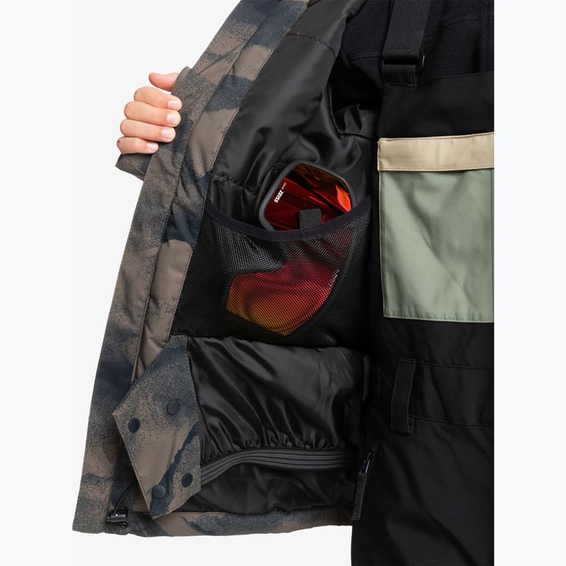 Snowboardjacke Kinder Quiksilver Side Hit mountain spray canteen 4