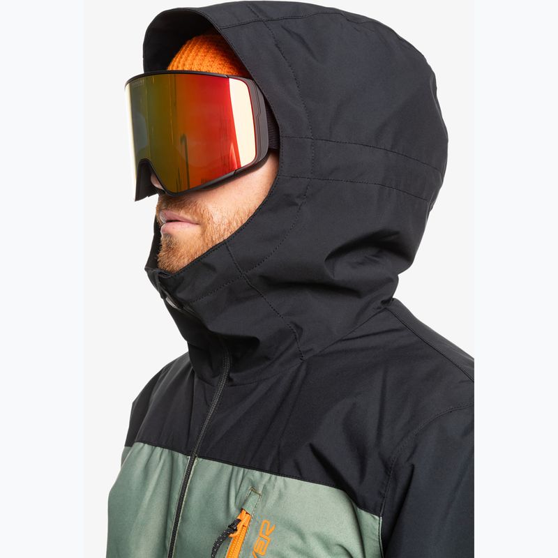 Herren Quiksilver Morton Gradient gefrorenes Meer Spray Snowboard Jacke 5