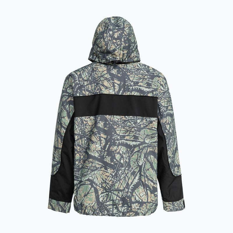 Snowboardjacke Herren Quiksilver High Altitude 20K woodland abstract sea spray 6