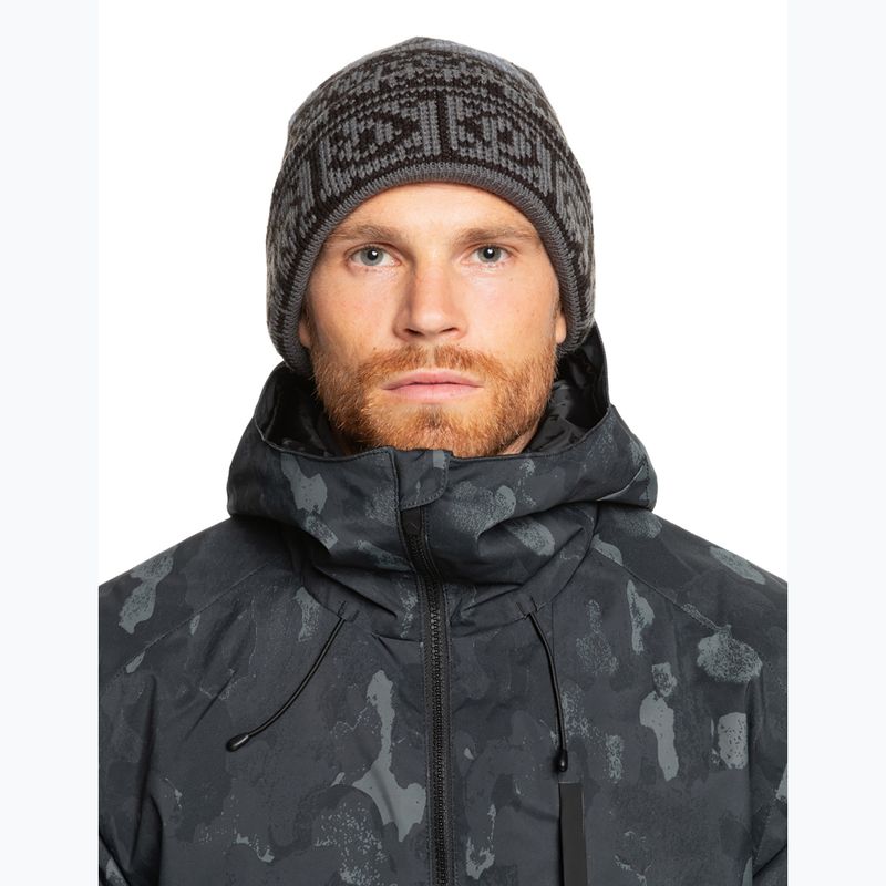 Wintermütze Herren Quiksilver Archive true black 3