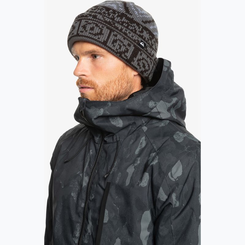 Wintermütze Herren Quiksilver Archive true black 4