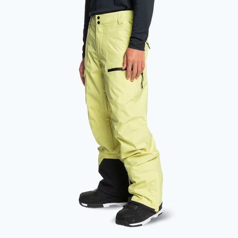 Snowboardhose Herren Quiksilver Utility celery green 4