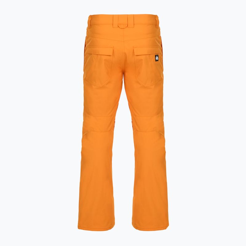 Snowboardhose Herren Quiksilver Estate orange pepper 8