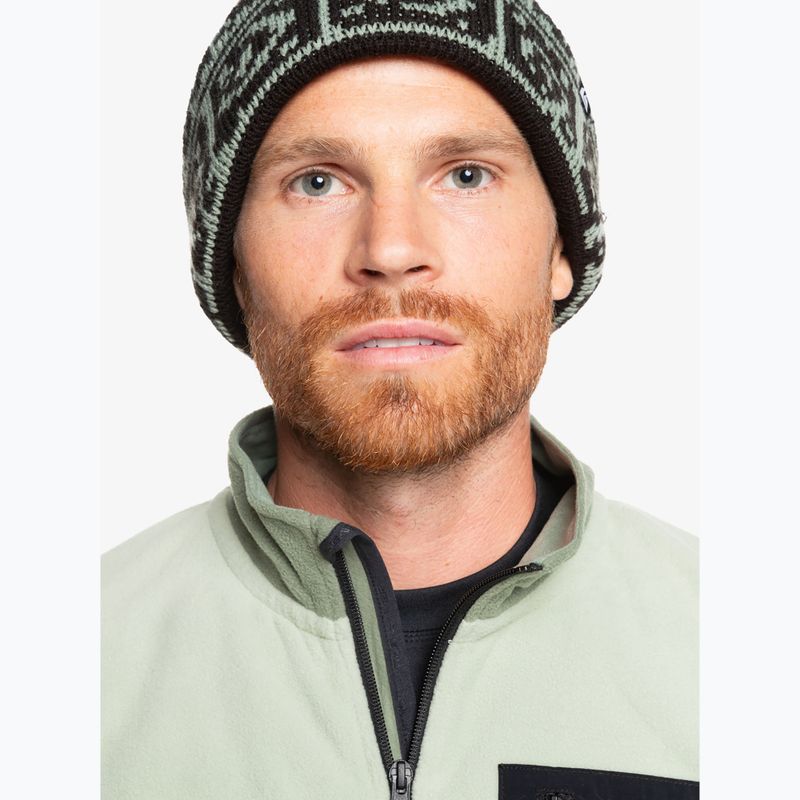 Snowboard Sweatshirt Hoodie  Herren Quiksilver Aker Full Zip Fleece sea spray 5