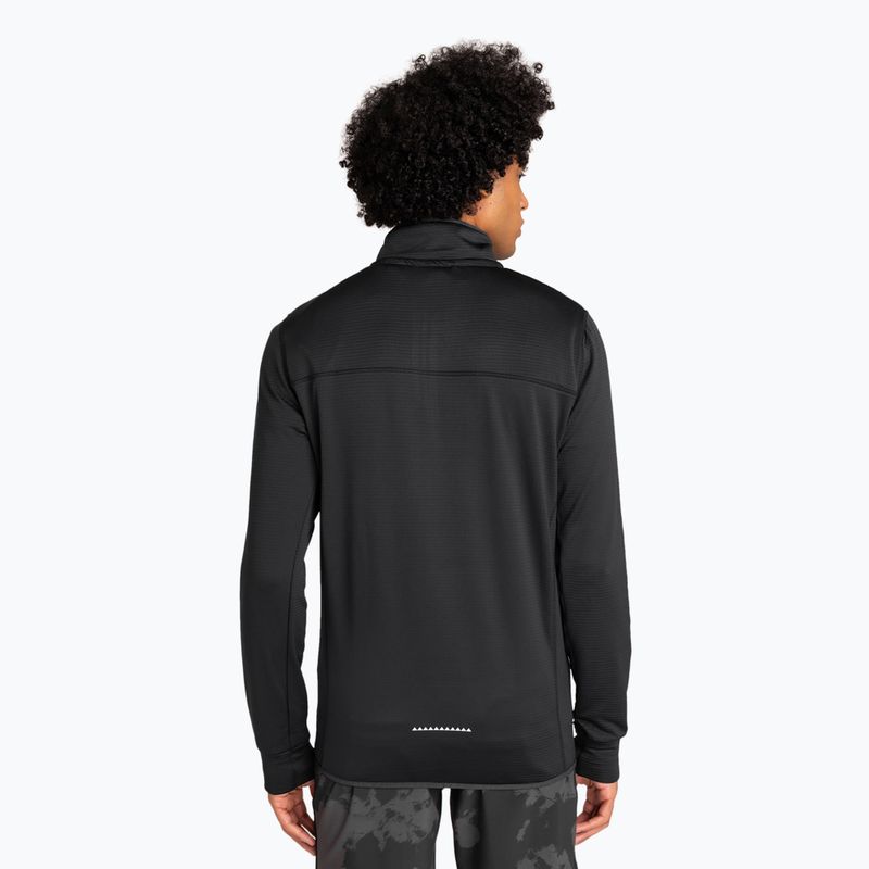 Snowboard Sweatshirt Hoodie  Herren Quiksilver Steep Point Half Zip Fleece true black 3