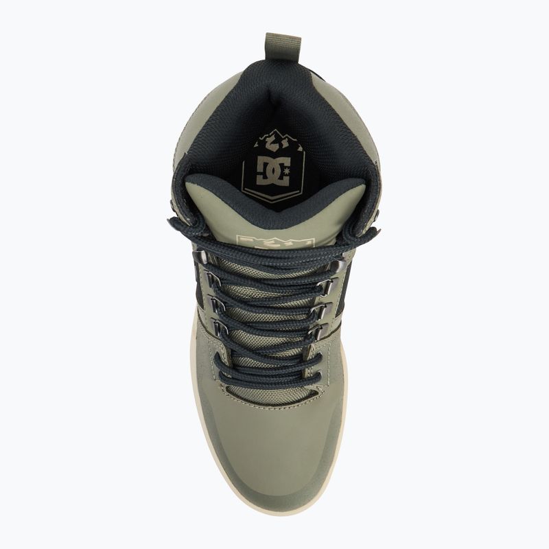 Schuhe Herren DC Pure High Top WR green / black / white 5