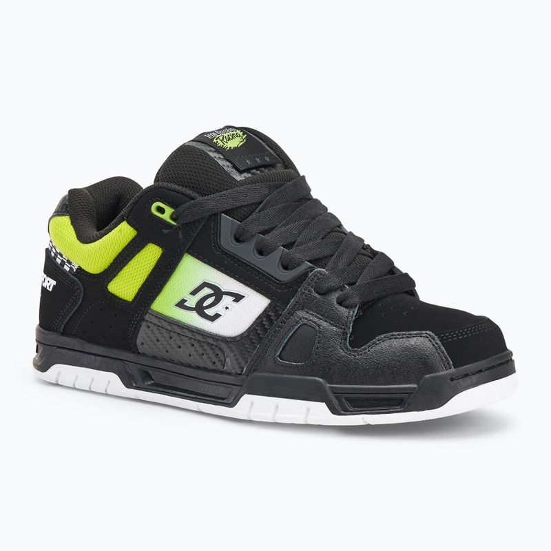 Schuhe Herren DC Stag SE black / green / white