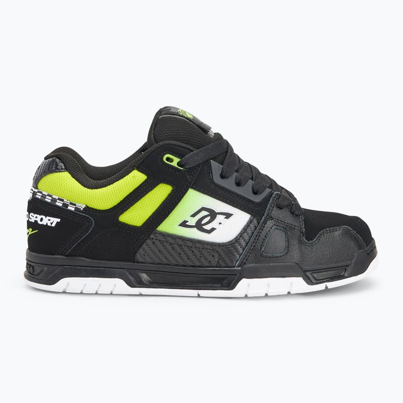 Schuhe Herren DC Stag SE black / green / white 2
