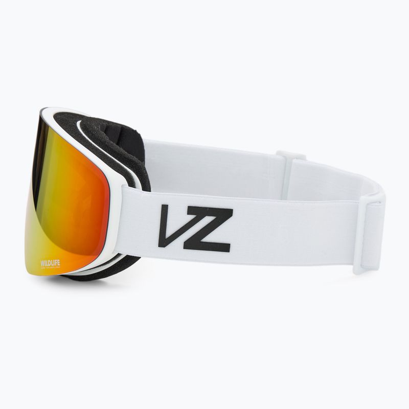 VonZipper Encore weiß/Wildlife Feuer Chrom Snowboardbrille 4