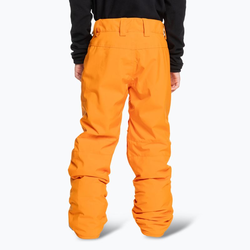 Quiksilver Estate orange pepper Kinder Snowboard-Hose 3