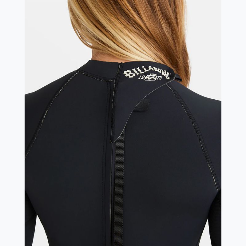 Neoprenanzug Damen Billabong 2/2 mm Spring Fever Natural Back Zip LS Spring black 6