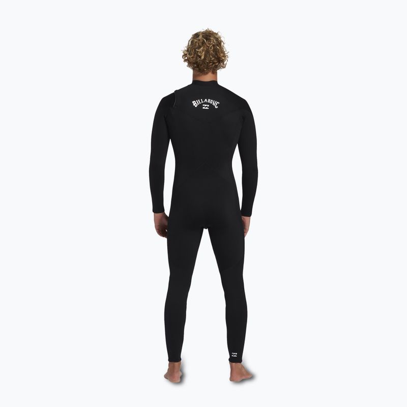 Neoprenanzug Herren Billabong 5/4 mm Foil Chest Zip GBS black 2