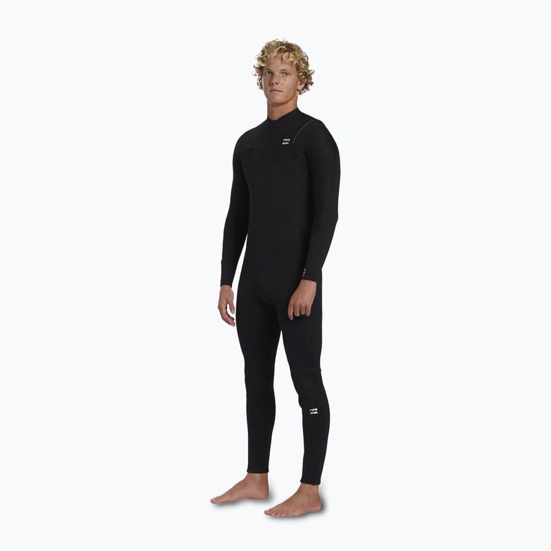 Neoprenanzug Herren Billabong 5/4 mm Foil Chest Zip GBS black 3