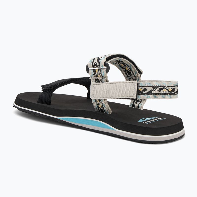 Quiksilver Monkey Caged II schwarz/weiss Herren Sandalen 3