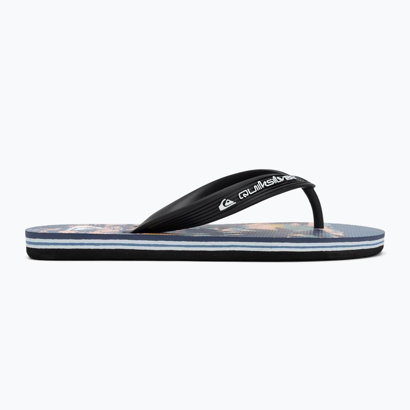 Quiksilver Molokai Art 25 Jugend flip flops feurig coronet blau tropicamo 2