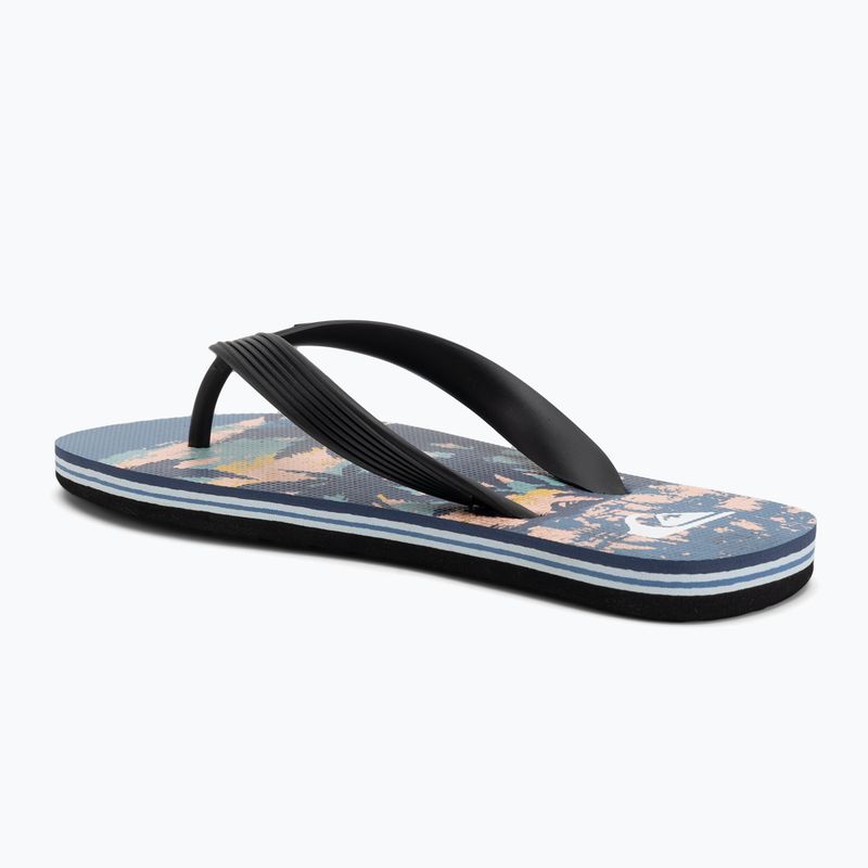 Quiksilver Molokai Art 25 Jugend flip flops feurig coronet blau tropicamo 3