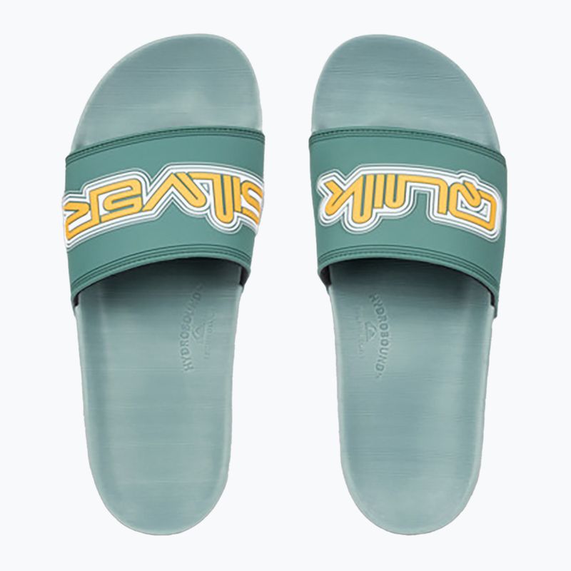 Quiksilver Herren Rivi Wordmark Slide II Salbei Flip-Flops 2