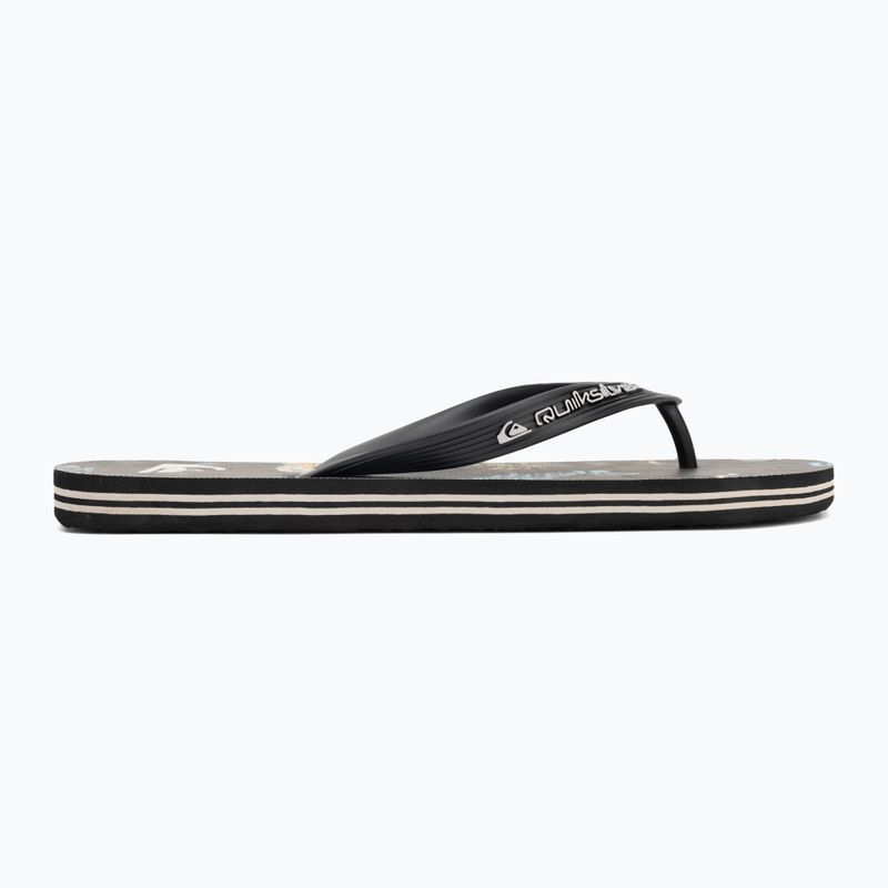 Quiksilver Molokai Herren-Flip-Flops Art 25 schwarz naturama 2