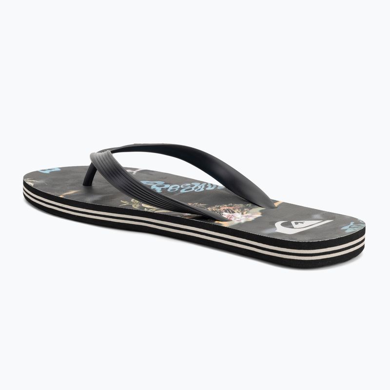 Quiksilver Molokai Herren-Flip-Flops Art 25 schwarz naturama 3
