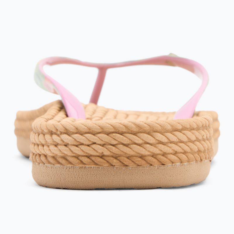 ROXY South Beach III grün/rosa Damen-Flip-Flops 6