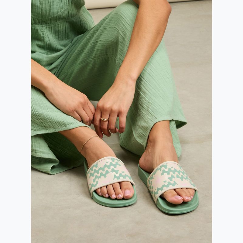 ROXY Slippy IV Salbei Damen Flip-Flops 7