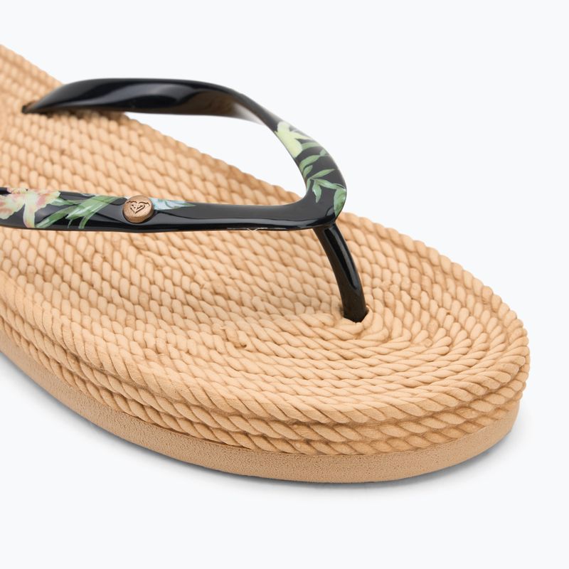 ROXY South Beach III Damen Flip Flops mit schwarzem Aufdruck 7