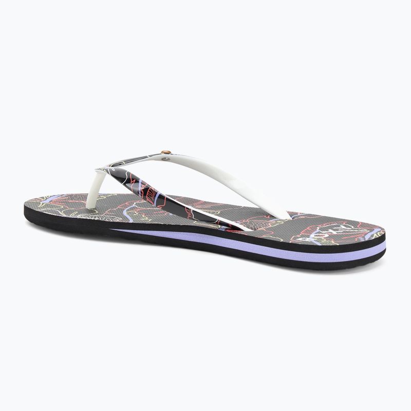 ROXY Portofino III Damen Flip Flops dc schwarz multi camo 3