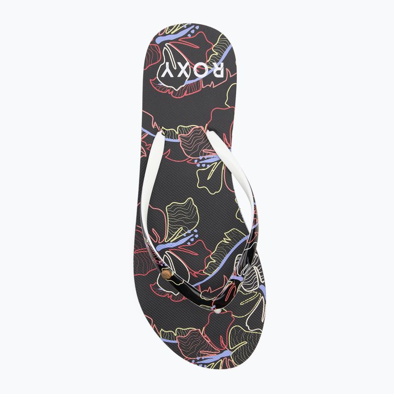 ROXY Portofino III Damen Flip Flops dc schwarz multi camo 5