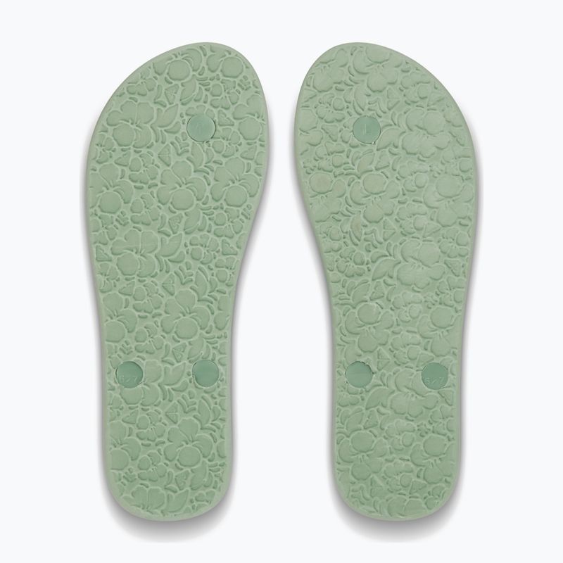 ROXY Tahiti VII grün/rosa Damen-Flip-Flops 3