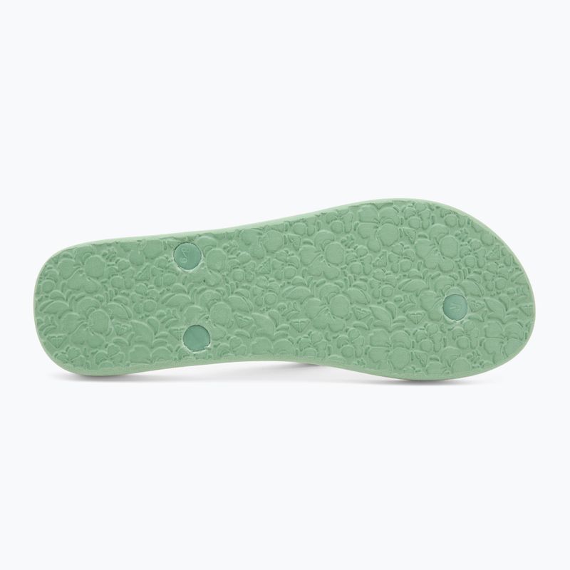 ROXY Tahiti VII grün/rosa Damen-Flip-Flops 4