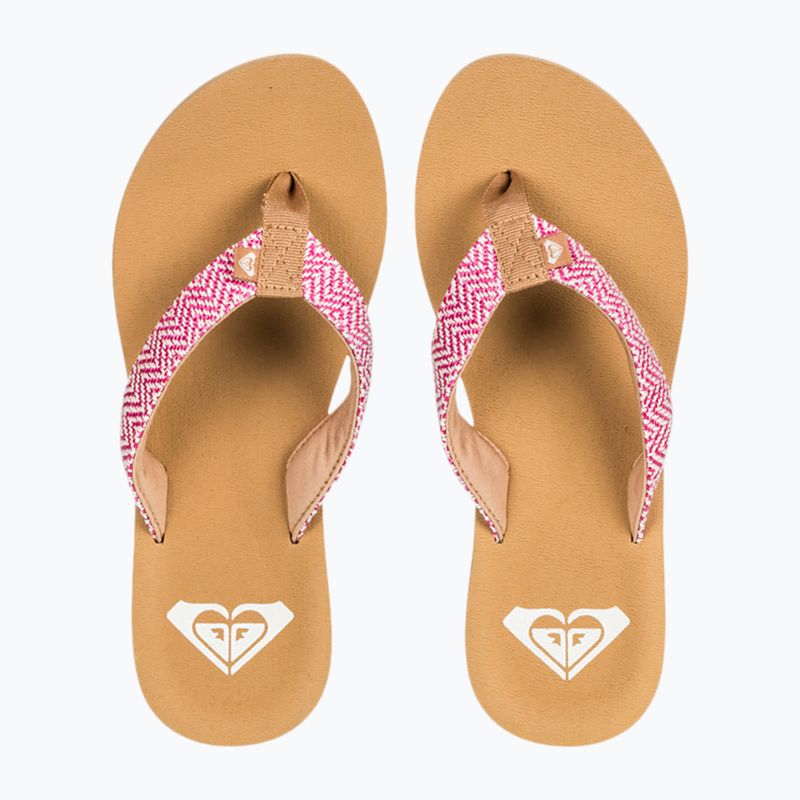 ROXY Porto Raffia II Himbeere Damen Flip Flops 2