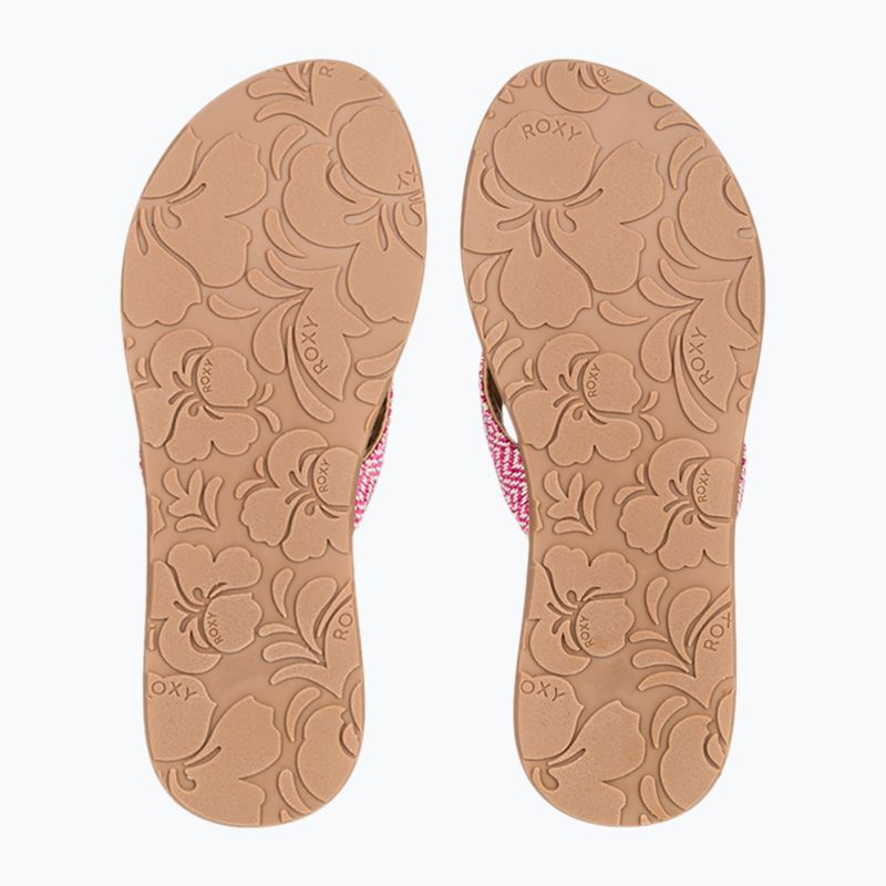 ROXY Porto Raffia II Himbeere Damen Flip Flops 3