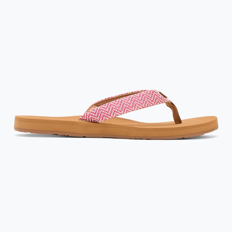 ROXY Porto Raffia II Himbeere Damen Flip Flops 2