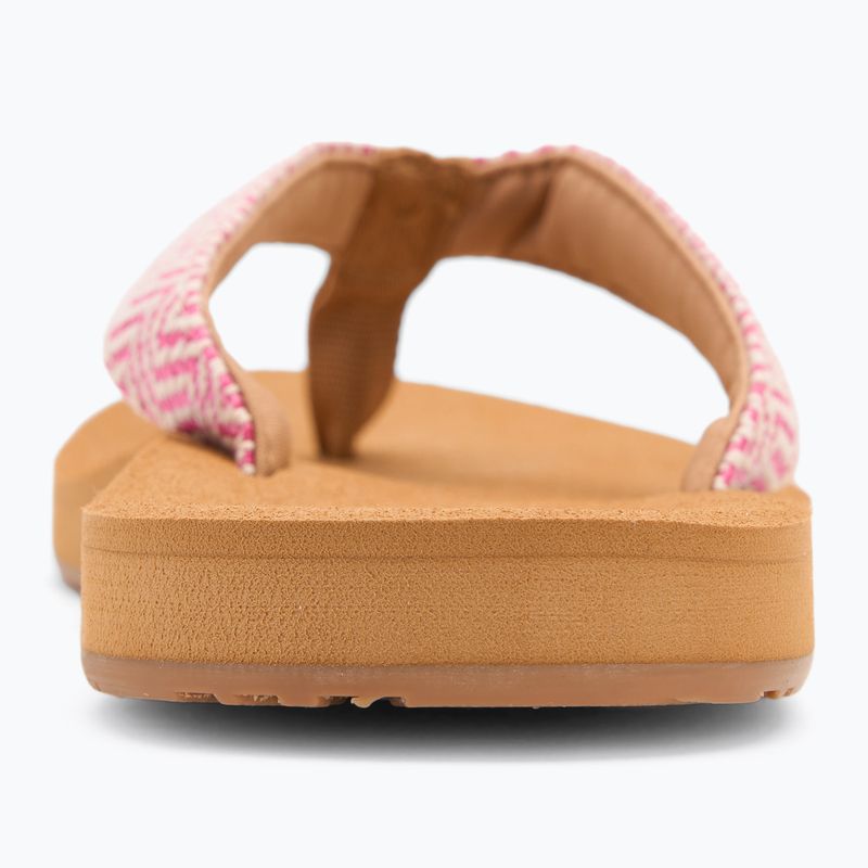 ROXY Porto Raffia II Himbeere Damen Flip Flops 6