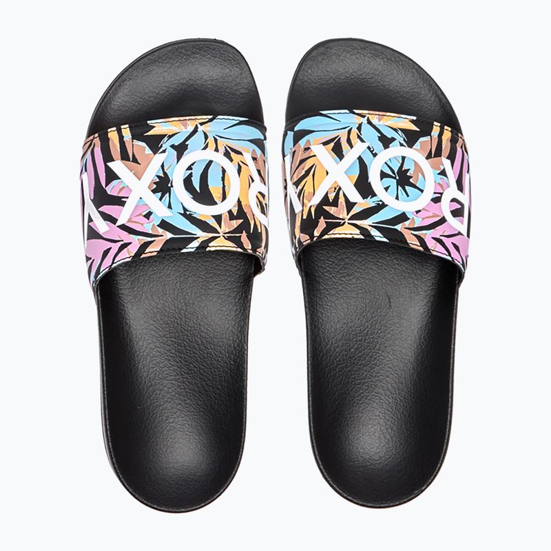 Damen Flip-Flops ROXY Slippy II schwarz multi camo 2
