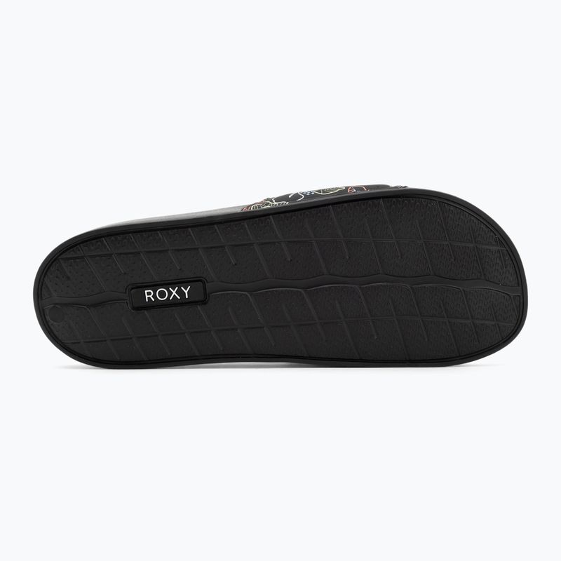Damen Flip-Flops ROXY Slippy II schwarz multi camo 4