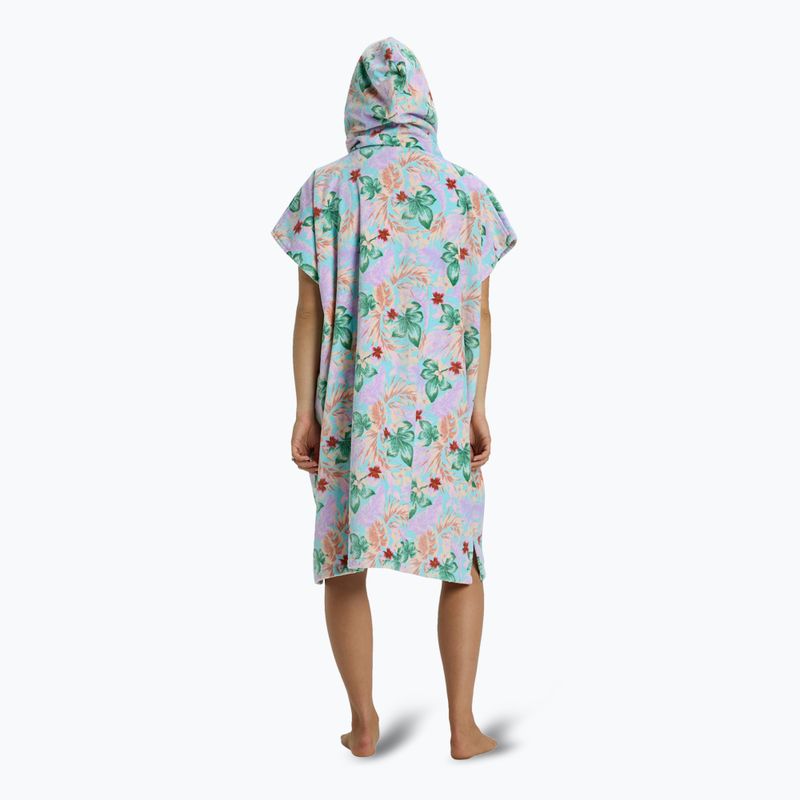 Women's Billabong Kapuzenhandtuch Küstenblau Schwimmen Poncho 2