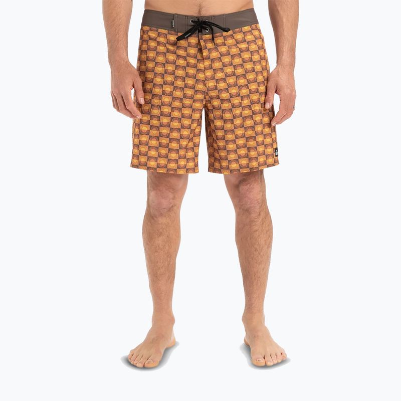 Herren Quiksilver Surfsilk Straight Leg 18" florever swim shorts bran 2