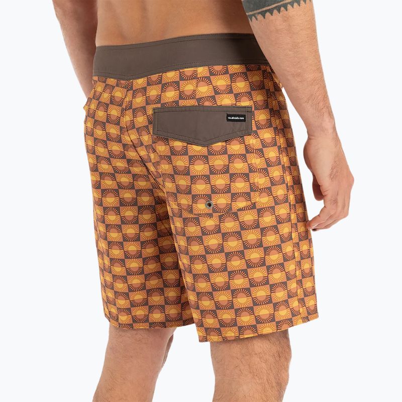 Herren Quiksilver Surfsilk Straight Leg 18" florever swim shorts bran 7