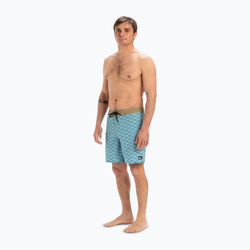 Quiksilver Herren Surfsilk Straight Leg 18" florever aquifer swim shorts 4